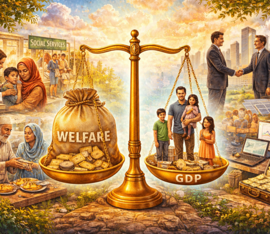 Prioritising welfare in economy