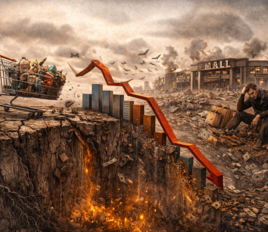 The Collapse of Consumer Spending and GDP Growth