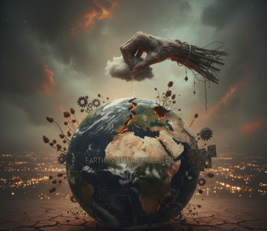 Earth is being Exhausted