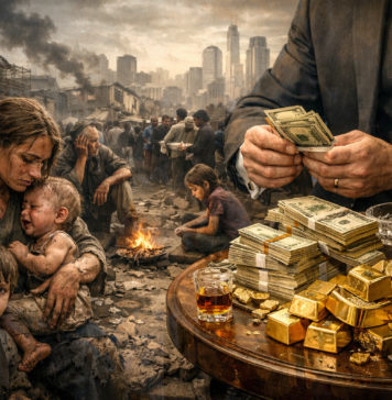 Immense Sufferings Derived from Unscrupulous Greediness