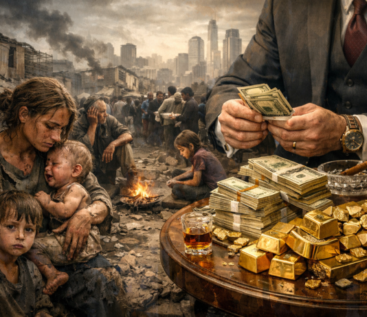 Immense Sufferings Derived from Unscrupulous Greediness